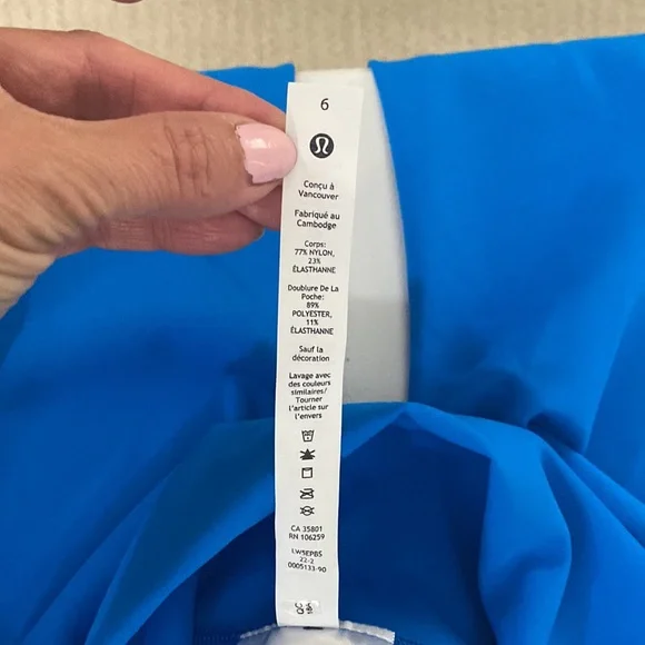 ❗️SOLD❗️2022 Lululemon Wunder Train HR Tight 25” Ed Curtis Size 6 - Picture 8 of 10